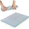Yaunming Filtri ovatta 9D ad alta efficienza, ovatta filtrante per acquario (40 x 30 x 2 cm), tappetino biochimico con struttura a nido d'ape, design multistrato con elevata permeabilità, per filtri