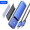ORICO M.2 NVMe SATA SSD Adattatore per custodia USB C 3.2 Gen 2 10Gbps NVMe 5Gbps NGFF SATA PCIe con dissipatore di calore in metallo