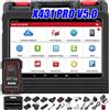 LAUNCH LANCIO X431 PRO V5.0 OBD2 Strumenti diagnostici per auto Automotive Tutti i sistemi Strumento di scansione bidirezionale Codifica ECU Test attivo OBDII Scann