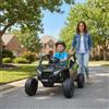 DecHome Macchina Elettrica Bambini 3-5 Anni KAWASAKI Telecomando e Musica Nero