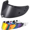 VCOROS Visiera Casco,Visiera Per Casco Per Moto Sostituzione,Casco Parabrezza Moto Visiera a Lente Integrale per HJC RPHA-11/RPHA-70/HJ-26 (Nero)