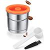 HAILASRE Capsula caffè riutilizzabile in acciaio inox per, cialda ricaricabile HAILASRE compatibile con METODO IPERESPRESSO X7.1 X8 X9 Y3 Y1.1 Y5