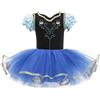 Lito Angels Children's Apparel Lito Angels Principessa Tutu Ballerina Costume per Bambina, Vestito dal Balletto Danza Classica, Taglia 3-4 anni