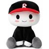 wiztex Blox Buddy Peluche - YouTube Video Stuffed Animal Box Buddy - Regalo per bambini e fan (Black)