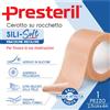 Presteril Cerotto Su Rocchetto Sili-Soft Rimozione Indolore 2,5cm x 4m 1 pz