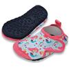 Dotty Fish Scarpe da Nuoto a Piedi Nudi per Neonati e Bambini - Scarpe da Acqua Antiscivolo, Asciugatura Rapida con Suola in Gomma, Leggere e Flessibili, Chiusura Regolabile - Sirena, 18-24 Mesi