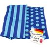 Navango ASIGO® Cuscino Termico con Semi di Grano | Ideale per Lenire Dolori | per Cervicale, Dolori Articolari o Mal di Schiena | Rivestimento Diviso in 8 Celle | in Cotone | 45 x 29 cm | Made in Germany