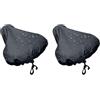 TRKETK 2 Pezzi Coperture Impermeabili per Sellino per Bicicletta Coprisella Resistente all'Acqua e alla Polvere con Coulisse Facile da Trasportare Universale Parapioggia per Sella per Bicicletta