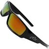 Fishoholic Occhiali da Sole Polarizzati per Pesca UV400 - 9 Colori, Regalo per Pescatori, Uomo Donna, 1 size fits most