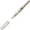 Pelikan 802758 - Penna stilografica Pelikano Up, colore: champagne, pennino M per destrorsi, con cartuccia di inchiostro