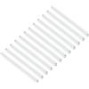 QUARKZMAN 12Pezzi Guide Per Cassetti 235mm Guide Laterali Guide Bianco | In Plastica, Scanalate Montate Lateralmente, Per Cassetti Di Armadi Comodini Guardaroba, Per Cassetti