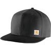 Carhartt Berretto da uomo a tesa piatta, nero, Taglia unica