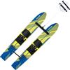 VEVOR Set di Tavole per Sci d'Acqua Lunghezza 116,8 cm con Attacchi a Ferro di Cavallo Regolabili X-7 Rivestimento UV Lucido, Tavole per Sci d'Acqua Combo per Adulti Carico max. 136 kg