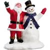 LEMAX Babbo Natale E Pupazzo Di Neve Christmas Greeting