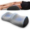 Strixorn Cuscino ergonomico per le vene, rullo per ginocchia per dormire | Cuscino per gambe in memory foam, per sollevare le gambe, con rivestimento lavabile, traspirante e ipoallergenico
