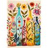 EOBROMD 5D Diamond Painting Kit Vaso, Fiore Pittura Diamante FAI DA TE, Diamond Painting Adulti, Strass Ricamo a Punto Croce Painting per Decorazione Casa 30x40 cm