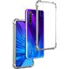 REY Cover in Gel TPU Anti-Shock per REALME 5 PRO - REALME Q, Morbido Silicone Custodie Protettivo Case, Anti-Scratch, Protettiva Sottile Back Cover