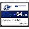 THREE COLOUR DOGFISH Dogfish Compact Flash Scheda di Memoria 64GB 400X, CF Card Tipo I per Fotocamera Digitale, DSLR e Fotografia Professionale