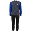Dierre Pigiama Uomo In Pile Lungo Con Zip Integrale - Modello FC Inter - Nuova Collezione IN14134 (Nero, Taglia S) - 4