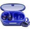 JBL Soundgear Clips Cuffie Open-Ear True Wireless, SonicArc Design, fino a 32 Ore di Autonomia, 4 Microfoni Beamforming, Resistenti ad Acqua e Polvere IP54, Tecnologia JBL OpenSound, Ghost Blue