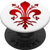 Ideasfinder La famiglia italiana dei Medici rinascimento Giglio Firenze PopSockets PopGrip Intercambiabile