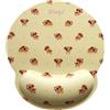WONDEE Mr Wonderful - Tappetino per mouse in gel con poggiapolsi a forma di cane, ergonomico, con poggiapolsi e poggia mano, regalo per ragazze e donne