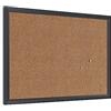 U Brands Bacheca in sughero, 43,2 x 58,4 cm, cornice in legno nero (026U00-01)