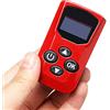 TOTMOX Telecomando 12V/24V per riscaldatore di parcheggio ad aria diesel per auto, parte riscaldante per auto portatile universale, rosso