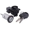 HouYeen Sistema di accensione Blocco Set Interruttore Accensione con Barilotto e 2 Chiavi Compatibile per Astra Combo Corsa Meriva Tigra