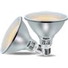 DEIFUA E27 PAR38 Lampadina LED Bianco Caldo 2000 Lumen 18W 120W Equivalente Alogena, Pacco da 2, Faretto Flicker Free 2700K, Lampada Riflettore IP65, Fascio Largo 60°, Non Dimmerabile