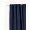 Westwing Collection Set di 2 tende opache con multibanda Jensen, larg. 130 cm