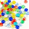 JSMTKJ 100 Pezzi Perle e Vetro Colorato, Ciottoli di Vetro Decorativi Pietre Colorate ca.500g 50mm per Decorazione Acquario, Vasi Decorazione, Piante Idroponiche, e Succulente