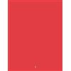 CREATESPACE S ..: Taccuino, pagine bianche, Crema Carta, 100 pagine, 21.59 x 27.94 cm = A4, Copertina Rosso