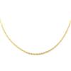 Monde Petit Catena salomonico 1.65 mm - oro giallo 18k (750) - Scatola Regalo - Certificato di garanzia