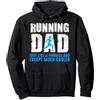 Adoro i regali di corsa Divertente stampa Papa Runner Marathon idea regalo jogging Felpa con Cappuccio
