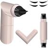 Vibbang Eyeliner Stamp, Stencil Eyeliner Occhi a Doppia Testa, Rotante Timbri Eye Liner, Stencil Impermeabile per Gli Occhi, Wing Tip Pen, Essence Long Lasting Eye Pencil (C)