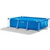 INTEX piscina METAL FRAME rettangolare cm 300x200x75h