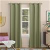 Sun Zero Easton-Tenda Oscurante a Pannello con Occhielli ad Alta efficienza energetica, Poliestere, Verde Salvia, W 40 x L 84 (1 Panels)