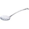 Fackelmann Cucchiaio Essential in acciaio inox, ideale per gnocchi, verdure e spätzle, con occhiello per appenderlo, lavabile in lavastoviglie