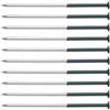 VGOL 50 chiodi per erba artificiale verde scuro, 5 mm x 150 mm, zincati, testa tonda, set per fissare tessuto erbaccia, rete, telo di fondo e altro ancora