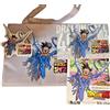 Bandai Set di 4 Dragon Ball Daimatsuri Tote Bag Clear File Sticker Flyer Daima 40th JP
