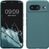 kwmobile Custodia Compatibile con Google Pixel 8 Cover - Back Case per Smartphone in Silicone TPU - Protezione Gommata - artic night