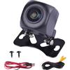 Kryolithm Telecamera Posteriore Auto AHD 1080P, Retromarcia Universale IP68 con Visione Notturna, Angolo 170° Regolabile Compatibile con Monitor LCD/TFT per Auto, Camion, Furgoni [12V-24V]