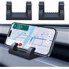 LANTU 2 supporti HUD per Tesla Model Y 2025-2026 Juniper e Model 3 2024-2026, in silicone per iPhone, Samsung, telefoni Android e altro ancora