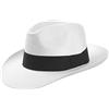 LIPODO CAPPELLISHOP White Mountain Cappello di Paglia Bogart Fedora Prodotto in Italia Uomo Primavera Estate
