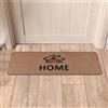 Comart - Zerbino Henry - 25x70 cm - Asciugapassi Sintetico per Entrata - Tappeto Impermeabile e Antiscivolo - Assorbente e Antipioggia - per Ingresso Esterno o Interno - Home e Cuore - Beige