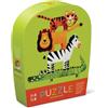 Crocodile Creek (New Aug) Croc Creek 12-pc Mini Puzzle: Jungle Friends (unit 4)