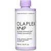 Olaplex N.4P Blonde Enhancer Toning Shampoo 250 ml Shampoo Anti-giallo Flacone