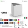 SEIPO POUF TETRIS TE0002 Elemento centrale 4 vie basso SEIPO Tessuto V