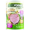 Pesoforma Nature Smoothie Pasto Sostitutivo Dimagrante, Shake dimagrante gusto fragola banana, con crusca d'avena, SOLO 203 Kcal